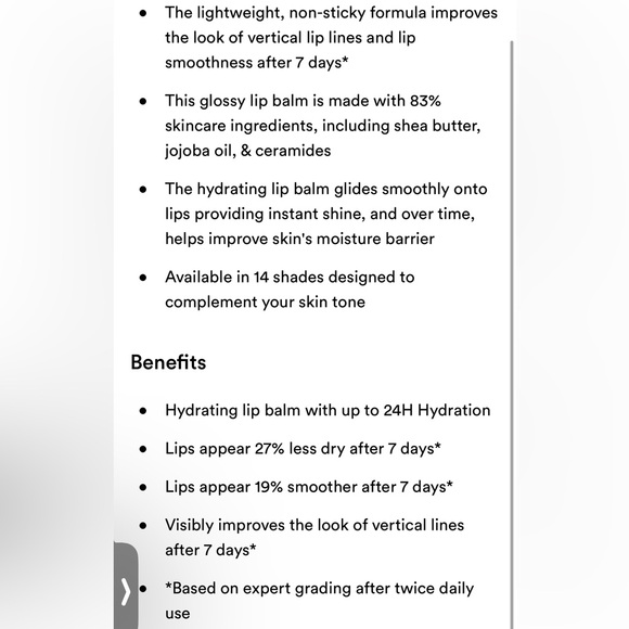 LANCOME Lip Idôle Squalane-12 Butterglow Hydrating Lip Balm- 10 Keep It Glowy - Picture 10 of 10